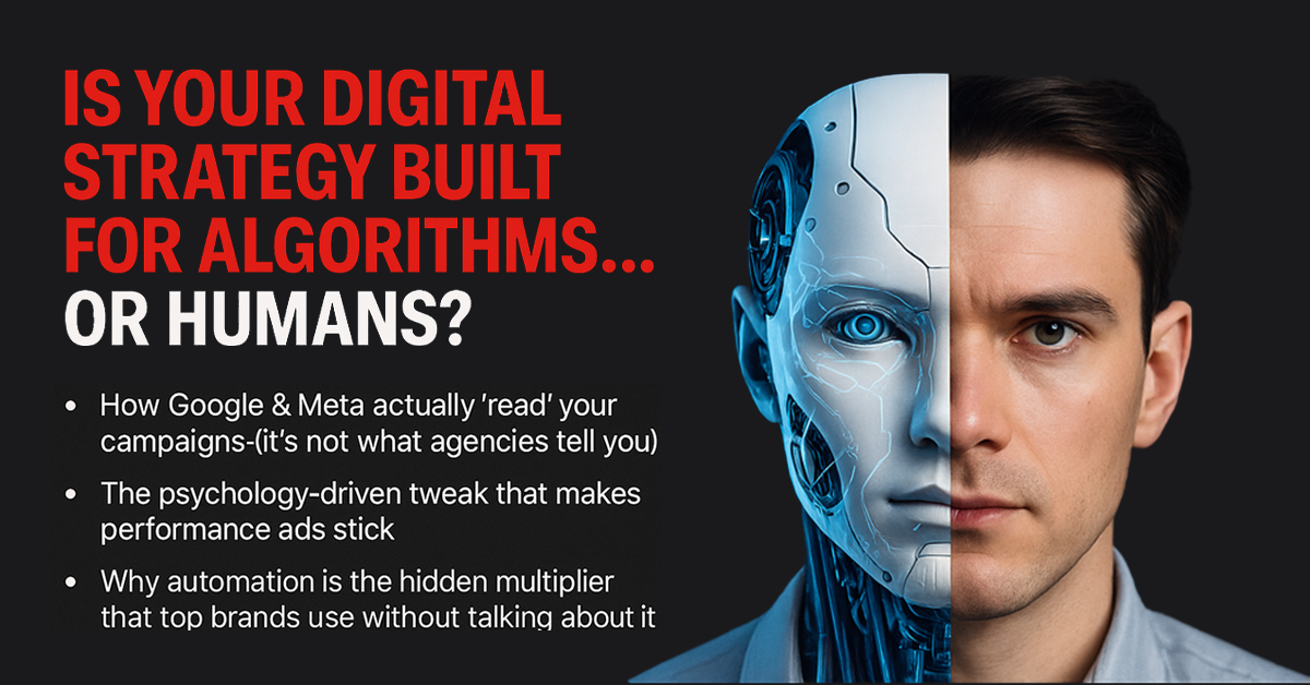 Algorithm or Human: Build a Smarter Digital Strategy