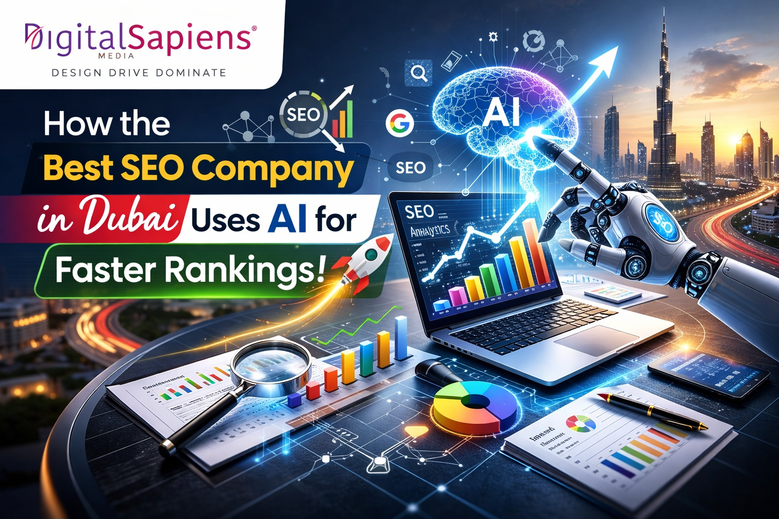 How the Best SEO Company in Dubai Uses AI for Faster Rankings!