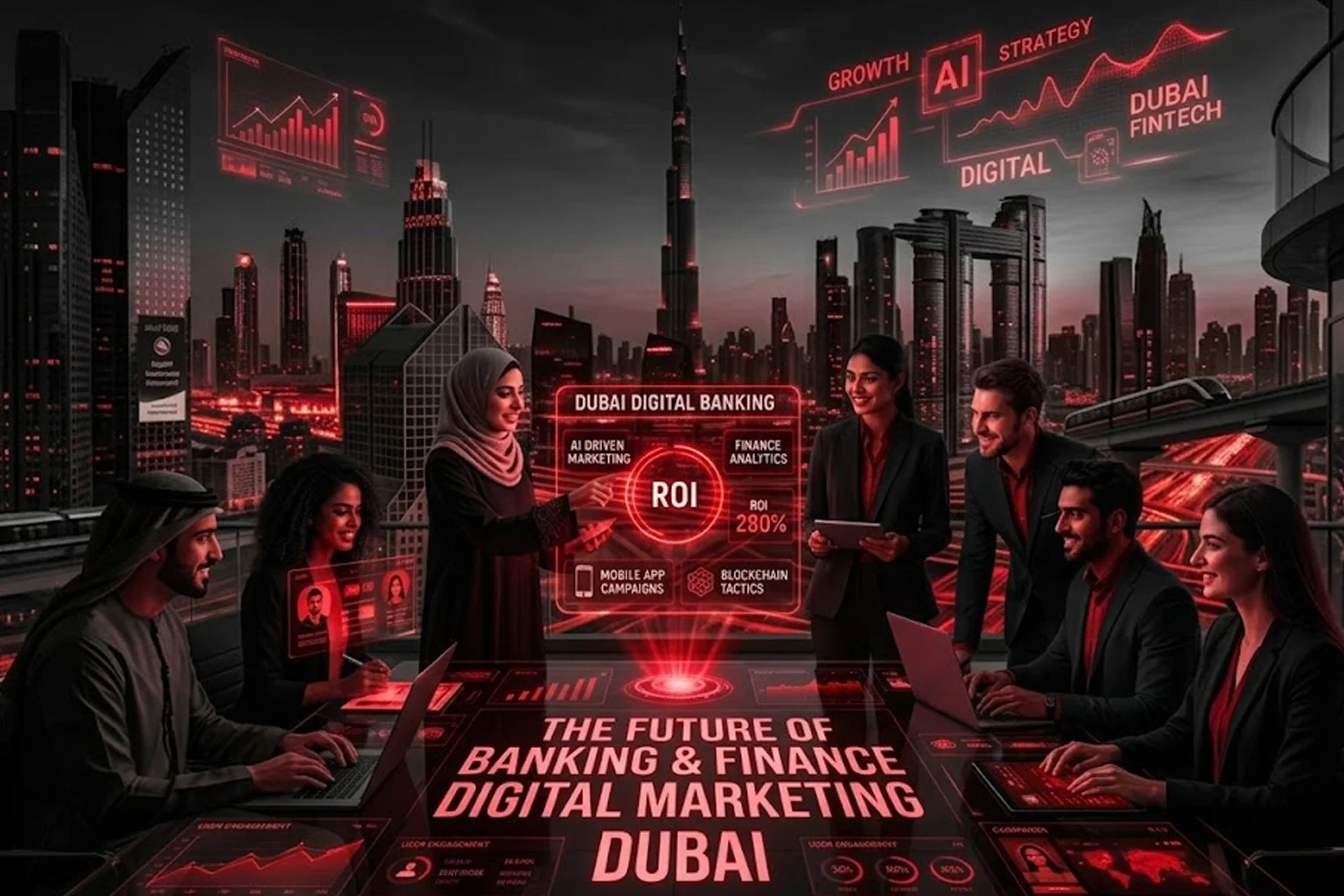 Best Digital Marketing Agency in Dubai for Banking & Finance