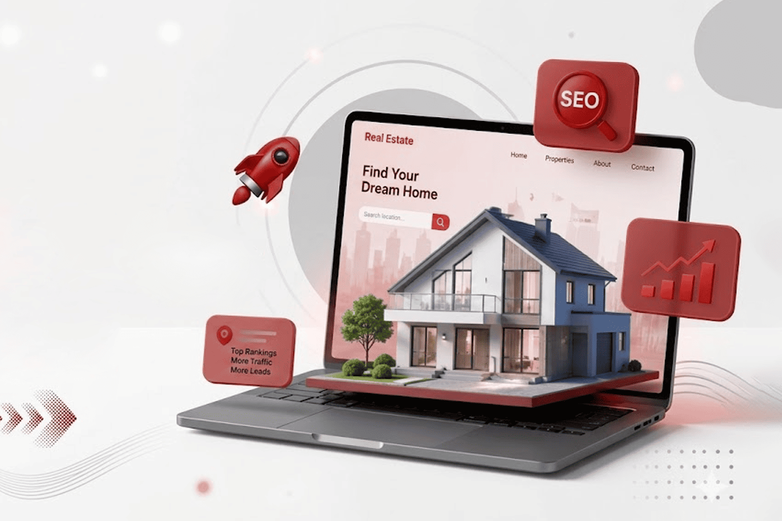 Search Engine Optimization in Digital Marketing for Real Estate Dubai