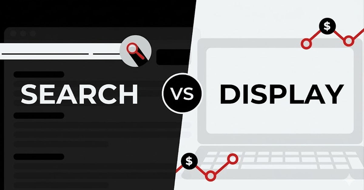Search vs Display Ads UAE